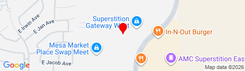 Map thumbnail of 1834 S. Signal Butte Rd. Mesa, AZ 85209